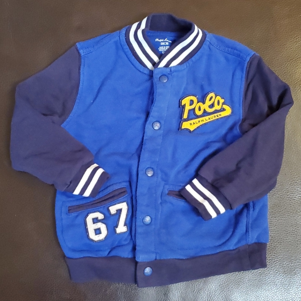 Polo by Ralph Lauren Boys fleece jacket sz 24m